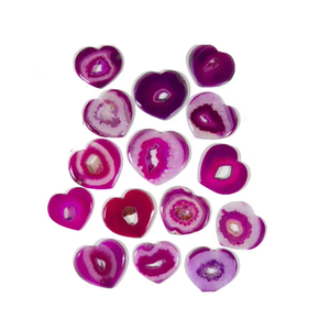 Posavasos de ónix rosa de alta calidad en oferta, posavasos de piedra de cristal con forma de corazón para bebidas de mesa con soporte para café para el hogar - Product Image 6