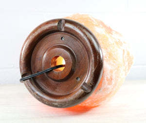Lampe au sel de roche rose de l'Himalaya extra large à prix d'usine 88 LBS pour décor de restaurant ou de café, cadeau, spa et lampe au sel d'hôtel - Product Image 4
