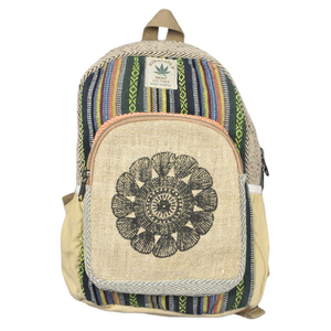 Hemp Cotton Student <b>Backpack</b> - Product Image 2