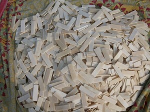 Manches de couteau en corne de buffle naturelle sculptée, haute qualité, écologiques, motif lettres d'amour, animaux, religieux - Product Image 6