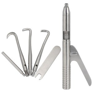 Pistolet automatique de retrait de couronnes dentaires, outil de retrait de couronnes en acier inoxydable de haute qualité, équipement chirurgical dentaire - Product Image 1