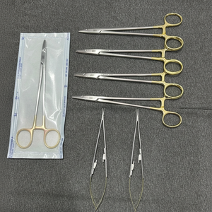 Lot de 7 porte-aiguilles Hegar & Hu-Friedy Castroviejo - Product Image 1