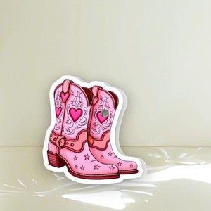 Pestañas Magnéticas Acrílicas de Marca Privada, Estilo Botas Vaqueras Rosas, Herramientas para Pestañas, Placas para Pestañas con Forma de Corazón y Flor, Extensión de Pestañas de Acero Inoxidable - Product Image 1