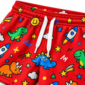 Pantalones Cortos Deportivos de Malla Transpirables de Secado Rápido para Niños y Niñas, Ideales para Baloncesto y Running, Venta al por Mayor 2026 - Product Image 5