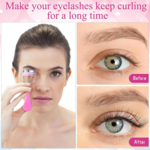 Kit de recourbe-cils de haute qualité 17 pièces, peigne à cils, brosse à sourcils, pince à épiler, applicateur de faux cils - Product Image 6