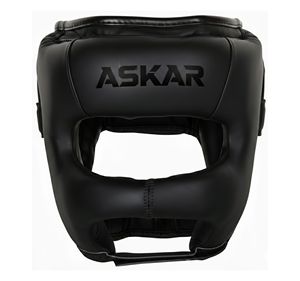 Protège-tête personnalisé renforcé à coutures robustes, conçu pour une longue durée de vie, ajustement sécurisé, équipement d'entraînement pour les salles de boxe - Product Image 1