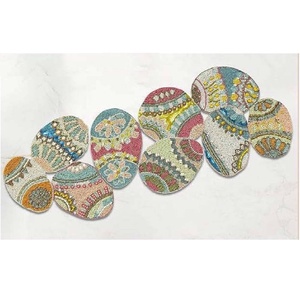 New Arrival Pumpkins Glass Beaded <b>Table</b> <b>Runner</b> Beaded <b>Table</b> <b>Runner</b> for Dining <b>Table</b> Perfect for Halloween Christmas & Easter - Product Image 5