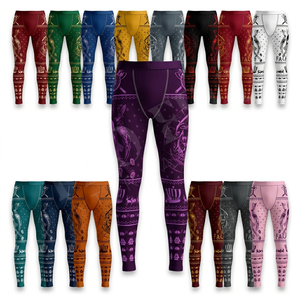Pantalones Térmicos de Running para Invierno, Personalizados con Diseño Sublimado, Leggings de Compresión Elásticos de Secado Rápido para Fitness y Entrenamiento - Product Image 1