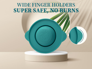 Volumen personalizado 450mL Cera depilatoria Antiadherente Silicona Encerado Olla Portátil Fácil de limpiar Tazón de cera de silicona - Product Image 3