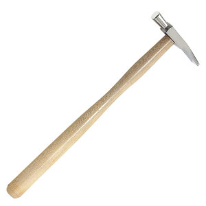Martillo de Remachado con Mango de Madera Resistente, Cabeza de Martillo de Precisión Ancha y Puntiaguda de 210 mm para Trabajos de Laboratorio Dental - Product Image 4