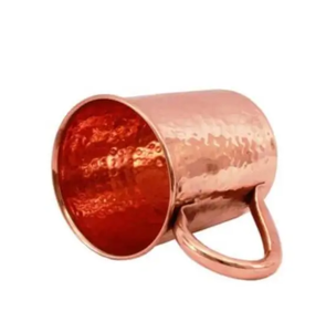 Copper <b>Beer</b> Moscow Mule Mug Mule Mug Hot Selling Rose Gold Brass Hammered Cup - Product Image 3