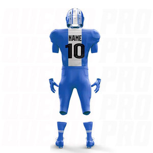 Nouveauté, uniforme de football américain de haute qualité, tissu respirant performant, équipement sportif d'équipe, uniformes sublimés en gros - Product Image 6