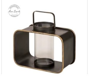 Lanterne marocaine rose ajourée pour bougie chauffe-plat, élégante pièce décorative d'accentuation pour la maison - Product Image 6