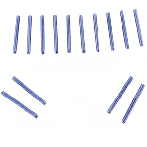 Tornillos sin cabeza de 4,5 mm de 25 mm a 50 mm con destornillador, juego de 49 piezas de titanio - Product Image 1