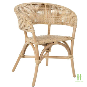 NEW DESIGN Premium Natural Rattan Dining <b>Chair</b> Handmade Eco Friendly <b>Cane</b> <b>Chair</b> for Home Cafe Restaurant Hotel - Product Image 6