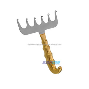 YANCOSKIE 19cm Retractor de Abdominoplastia Grapadora de piel manual con 6 puntas afiladas de acero inoxidable y tubo de succión de plástico - Product Image 6