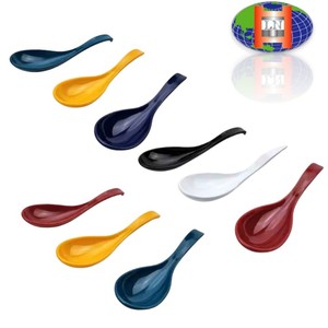 LONGNEW OEM/ODM PET Plastic Rice Soup Spoon | Traditional Asian Spoon | Custom Colors & Sizes Available | Taiwan Origin - Product Image 1