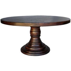 Base para Pastel de Madera con Acabado Natural que Resalta la Hermosa Veta de la Madera para Decoración de Mesa Rústica - Product Image 2