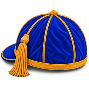 Gorra de terciopelo personalizada de alta calidad con ribete trenzado y bordado 3D para presentaciones deportivas, transpirable y unisex. - Product Image 4