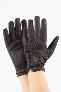 Guantes de equitación de cuero Elite para invierno al por mayor, ultra transpirables, con agarre ecuestre, logotipo personalizado, fabricante OEM - Product Image 1