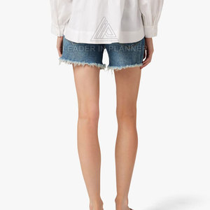 Shorts de Mezclilla para Mujer a Precio Económico, Tallas Grandes, Servicio OEM, Nuevo Estilo - Product Image 5