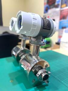 Débitmètre magnétique sanitaire DN25 1,5'' à trois colliers 3A de qualité alimentaire pour lait, jus et bière - Product Image 5