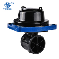 Compteur d'eau à turbine YOUIXIN ISO4064 IP68 40mm 50mm 65mm Woltman Classe B Corps en fer industriel OEM à bride Garantie 1 an