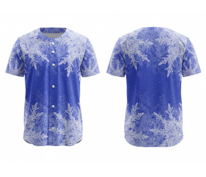 Uniforme de Béisbol Personalizado para Hombre, Tela de Poliéster Transpirable con Logotipo y Números Personalizados |   Base de Poliéster Transpirable - Product Image 5