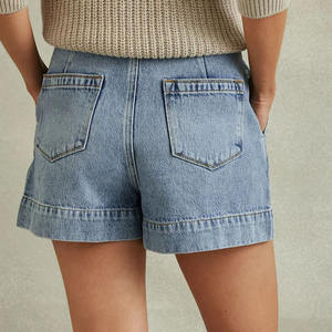 Shorts de Mezclilla Casuales de Verano a la Moda con Logotipo Personalizado de Marca Privada a Precio Económico, Venta al por Mayor Directa de Fábrica - Product Image 4