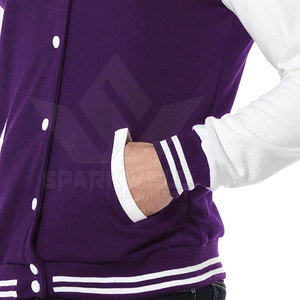 Men Winter Letterman Jacket Eco-Friendly Breathable Front Comfortable Casual Look Designed for Street Fashion Daily Wear Layered - Product Image 4