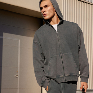 men multi color heavy weight hoodie gym workout <b>athletic</b> activewear winter blank hoodies high quality plain hoodies - Product Image 3