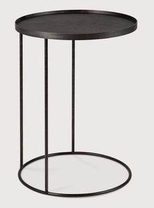Mesa Auxiliar Metálica Multiusos Innovadora que Combina Practicidad y Atractivo Decorativo - Product Image 3