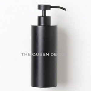 ที่จ่ายสบู่เหลวแบบมีลายตอก  วัสดุสแตนเลสสตีลสีเงินเงา รูปทรงกลม ใช้ในครัว - Product Image 6