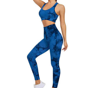 Ensemble de yoga pour femmes, confortable, respirant, séchage rapide, écologique, vêtements de sport légers en spandex et polyester - Product Image 5