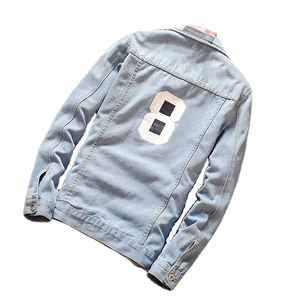 Autumn Winter Style Men's Denim <b>Jacket</b> <b>Fleece</b> <b>Lined</b> Men's <b>Jacket</b> Warm Casual Men's Coat High-volume garment factory Apparel mass - Product Image 6