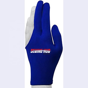 Nuevo logotipo personalizado 3 dedos guante de billar Snooker Cue Shooters guantes guante de billar accesorio de piscina taco de billar - Product Image 3