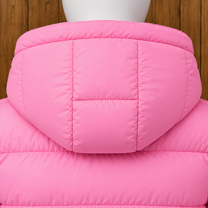 <b>Women</b> Full Sleeve Zip Front Puffer <b>Jacket</b> Hooded Quilted <b>Winter</b> Outerwear Casual Wear Zip Front Daily Cold Weather <b>Winter</b> <b>Jacket</b> - Product Image 5