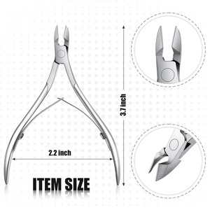 11pcs Stainless Steel Professional Durable Curved Blade Cuticle <b>Scissors</b> Clipper <b>for</b> Feet Finger Use <b>Nail</b> Removal Manicure Tools - Product Image 1