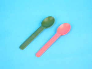 Cuillère de service moderne en résine multicolore, écologique, à long manche, pour thé, desserts, petit-déjeuner, sucre, mini sel, vaisselle de table - Product Image 4