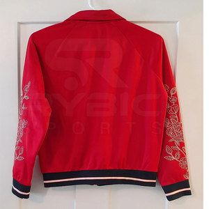 Best Price Wholesale Collection Women Embroidery Varsity <b>Jacket</b> Premium Fabric With Modern Fashion Appeal - Product Image 2