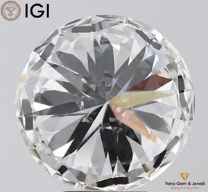 Brillante corte redondo 5,00 quilates IGI certificado laboratorio cultivado CVD diamante G Color VVS2 claridad para joyería artesanal con clase - Product Image 4