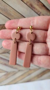 Handcrafted Colorful Resin <b>Earrings</b>, Elegant Statement <b>Earrings</b> for Fashion, Party, Casual and Special Occasions - Product Image 2