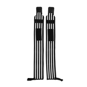 Heavy Duty Cotton/Neoprene Lace-Up Wrist Support Strap for Powerlifting Gym Training Adjustable for Maximum Stability - Product Image 5