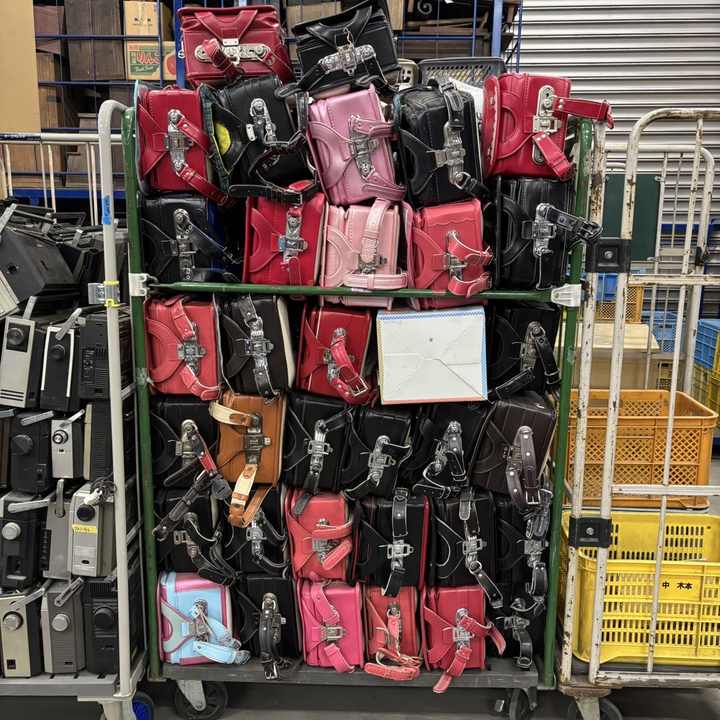 Second-Hand Randoseru Bags from Japan Durable Kids Backpacks