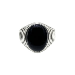 แหวนออนิกซ์สีดำ น้ำหนัก 7.2 กรัม - Product Image 2