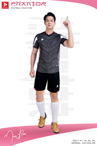ชุดเสื้อฟุตบอล PHANTOR JP แบบสั่งทำพิเศษ แห้งเร็ว ระบายอากาศได้ดี น้ำหนักเบา คอกลม แขนสั้น ลายพิมพ์แบบรีดร้อน เหมาะสำหรับทุกเพศทุกวัย ชุดทีม 100% - Product Image 6