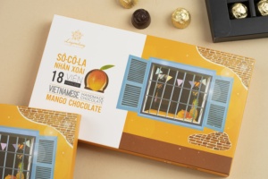 High Quality Legendary Chocolatier Zoom Vietnam Mango Flavor Premium <b>Chocolate</b> Box with 6 Months Shelf Life for Gifting - Product Image 5