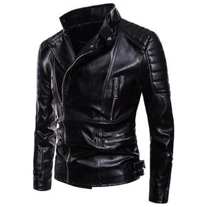 Stylish Men's Genuine <b>Leather</b> <b>Jacket</b> With <b>Long</b> Sleeve Latest Design High Quality Best Popular Style <b>Leather</b> <b>Jacket</b> For Men - Product Image 2