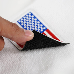Toalla Deportiva Personalizada Blanca para Equipo de Fútbol Americano, 100% Algodón, Impresión Digital del Logotipo, Toalla de Mano Deportiva Elástica en Cuatro Direcciones, para Exteriores - Product Image 5