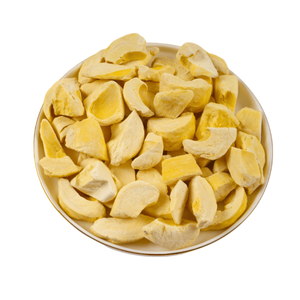 Organic Golden Pillow Freeze Dried Durian Slices Premium Tropical Fruit Chips Healthy Snack Food Bulk Packaging from Vietnam - Product Image 2